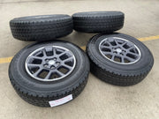 18" Jeep Gladiator Overland OEM wheels rims Wrangler 9241 tires BRIDGESTONE A/T Texas Truck Tire