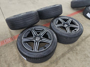21" Mercedes GLE AMG OEM black wheels rims 85940 85941 tires 2024 2025 2026 Texas Truck Tire