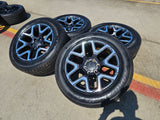 20" Dodge Ram 1500 OEM 94059 Laramie wheels rims 68583860AA 2024 2025 2026 NEW Texas Truck Tire