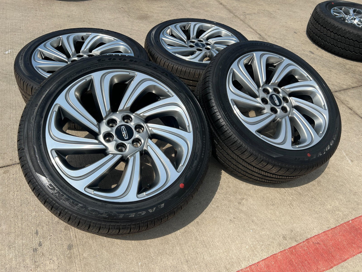 22" Lincoln Navigator OEM rims wheels 10497 RESERVE 2022 2023 2024 2025 NEW Texas Truck Tire