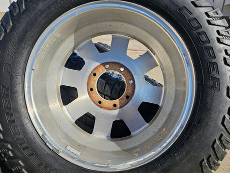 20" Ford F-250 F-350 OEM KING RANCH 3693 3759 wheels rims tires COOPER Texas Truck Tire