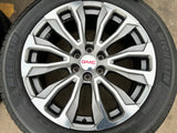 22" GMC Yukon Sierra DENALI OEM wheels rims 14025 97000 tires MICHELIN Texas Truck Tire