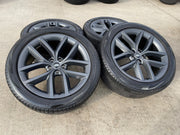 22" Land Rover DEFENDER OEM wheels rims 72385 Range tires GRAY 2023 2024 2025 Texas Truck Tire
