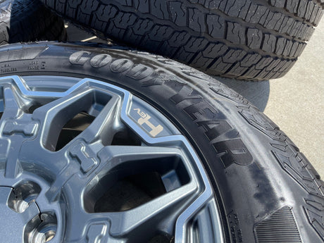 22" Hummer EV HEV 2500 OEM 8x165 14094 wheels rims tires 2023 2024 2025 2026 NEW Texas Truck Tire