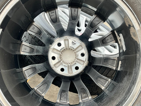 22" GMC Yukon Sierra DENALI OEM wheels rims 14025 97000 tires MICHELIN Texas Truck Tire
