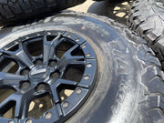 17" Ford F-150 Raptor R OEM BEADLOCK 10460 rims wheels 37" tires BFG Texas Truck Tire