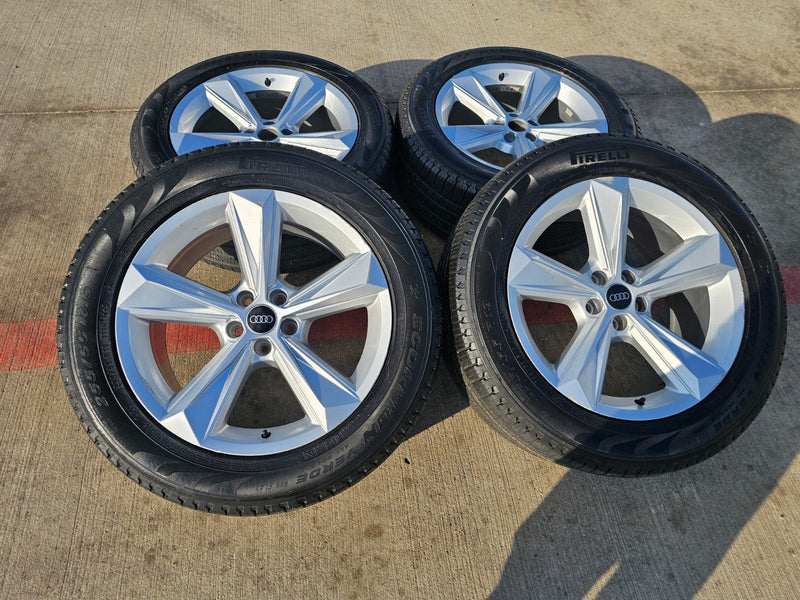19" Audi Q7 OEM wheels rims Q8 RS S VW Atlas 12052 tires 2022 2023 2024 2025 Texas Truck Tire