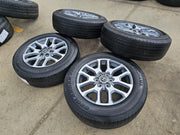 20" Toyota Tundra TSS TRD OEM wheels rims 75277 95359 Sequoia 2024 2025 2026 Texas Truck Tire