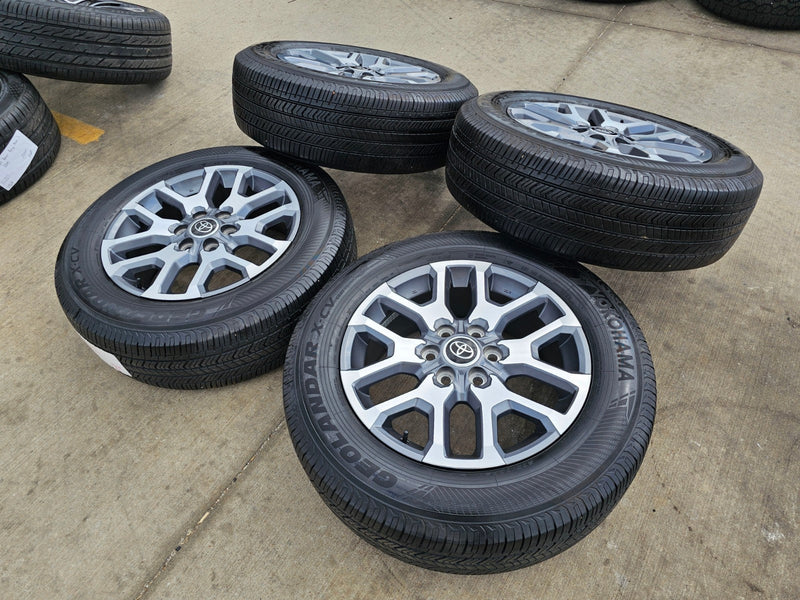 20" Toyota Tundra TSS TRD OEM wheels rims 75277 95359 Sequoia 2024 2025 2026 Texas Truck Tire