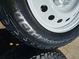 17" Ford Maverick Bronco Sport WHITE rims wheels 10415 OEM NEW BFG A/T Texas Truck Tire