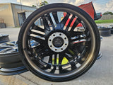 24" Cadillac Escalade IQ Deep Space EV OEM wheels rims Hummer 2500 2025 2026 NEW Texas Truck Tire