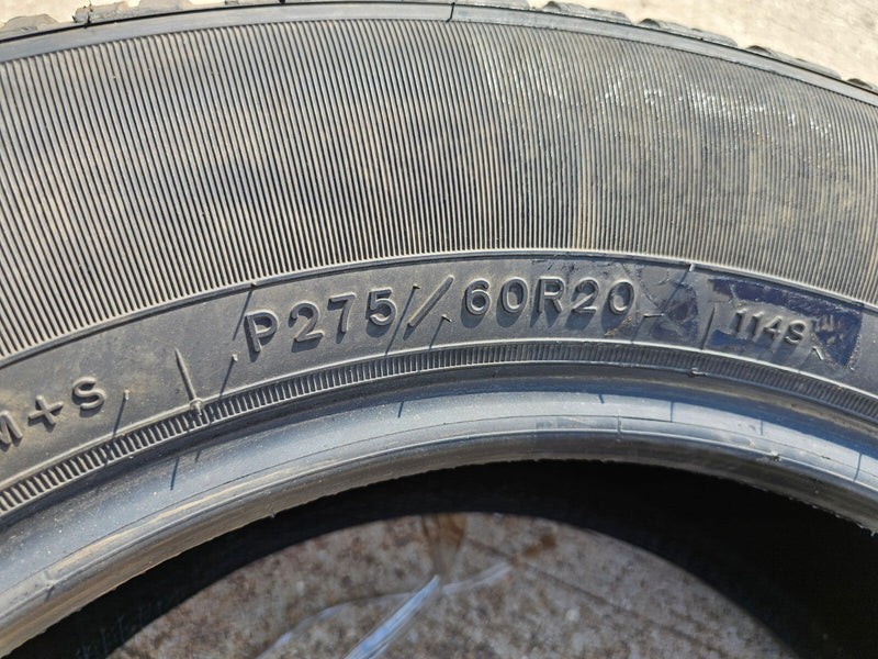 (1) 275/60/20 Goodyear Wrangler SR-A tire Texas Truck Tire