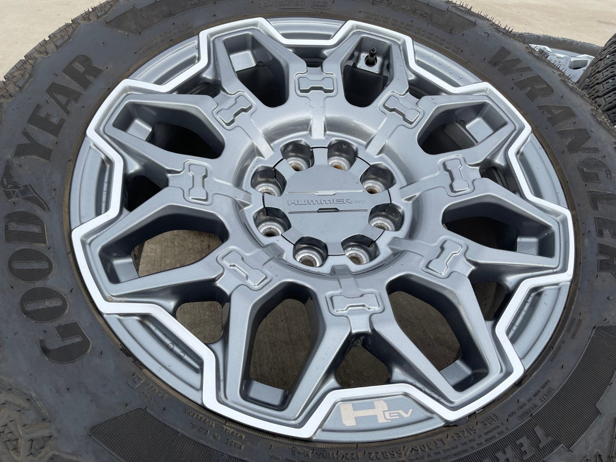 22" Hummer EV HEV 2500 OEM 8x165 14094 wheels rims 2022 2023 2024 2025 2026 Texas Truck Tire