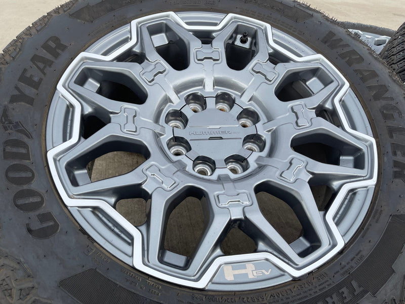 22" Hummer EV HEV 2500 OEM 8x165 14094 wheels rims 2022 2023 2024 2025 2026 Texas Truck Tire