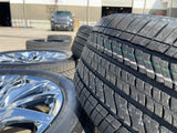 22" GMC Yukon Sierra Escalade OEM 95027 4875 wheels rims CHROME 2025 2026 NEW Texas Truck Tire