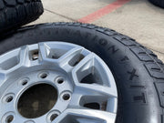 17" Chevy Silverado GMC Sierra 2500 OEM 5948 wheels rims FIRESTONE X/T 33" Texas Truck Tire