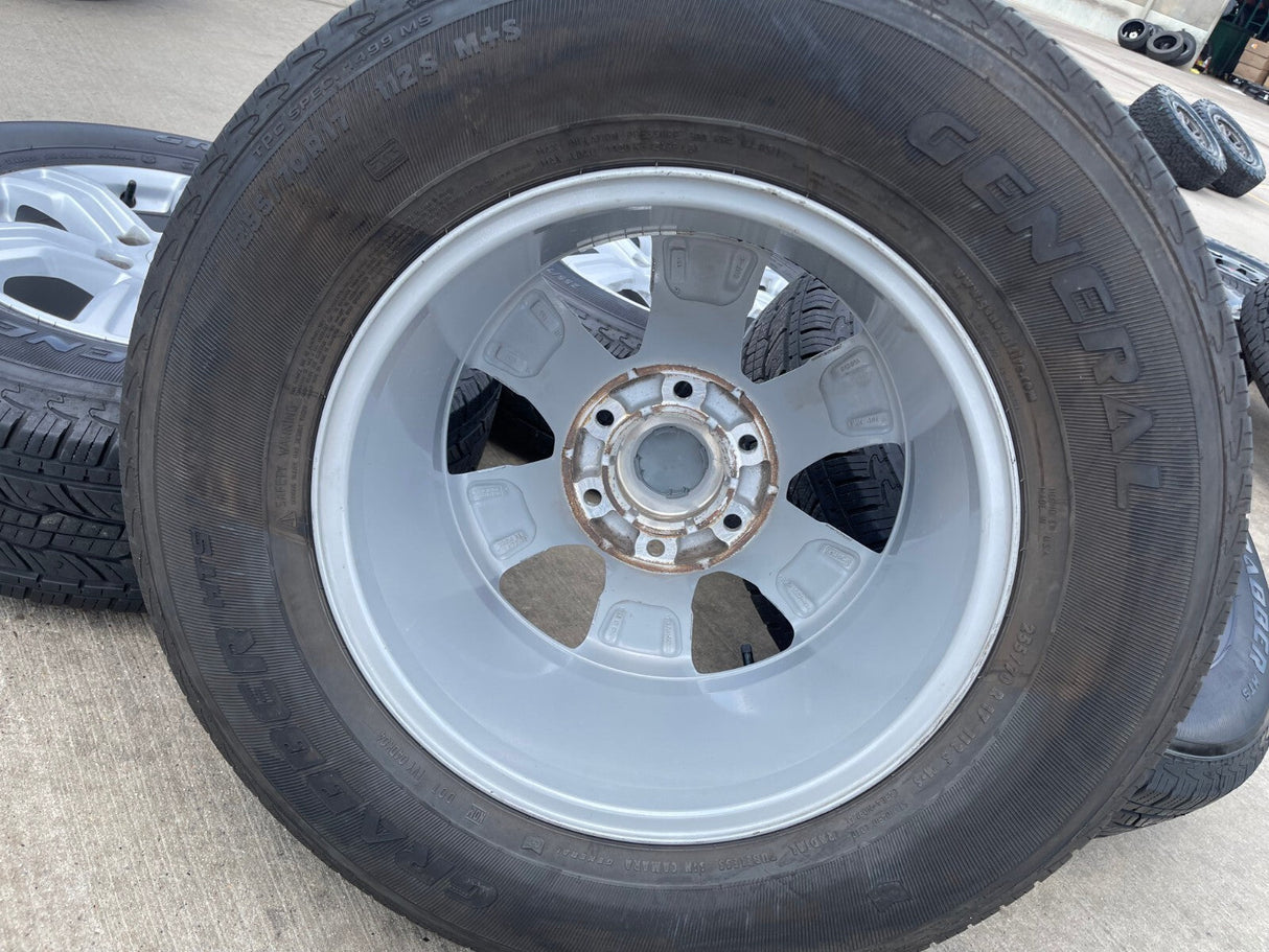 17" Ford Ranger Bronco wheels rims OEM 10228 tires 2022 2023 2024 2025 2026 Texas Truck Tire