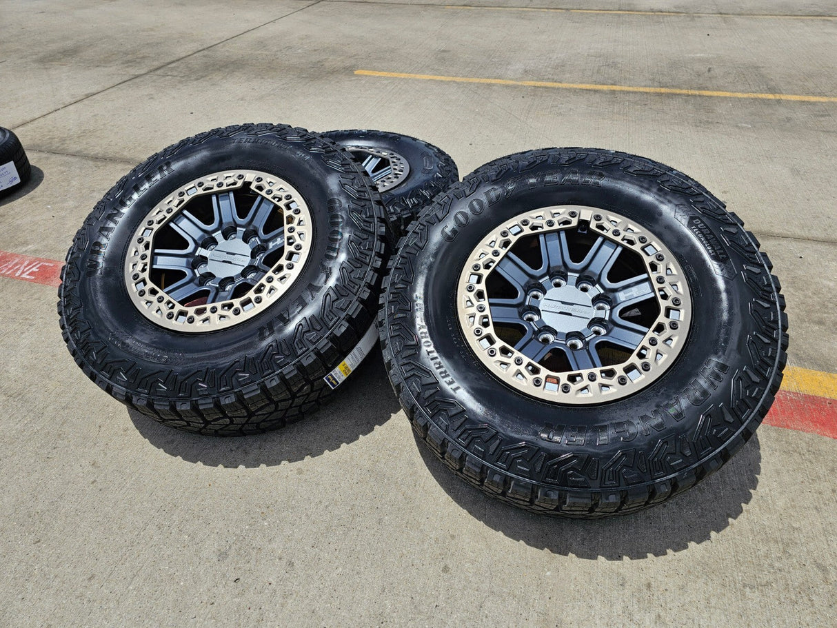 18" Hummer Grazen beadlock EV HEV 2500 OEM wheels rims 2023 2024 2025 2026 NEW Texas Truck Tire