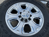 20" Dodge Ram 2500 3500 OEM 2477 CHROME wheels rims tires 35" Texas Truck Tire