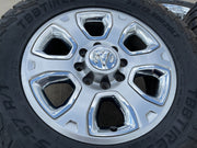 20" Dodge Ram 2500 3500 OEM 2477 CHROME wheels rims tires 35" Texas Truck Tire