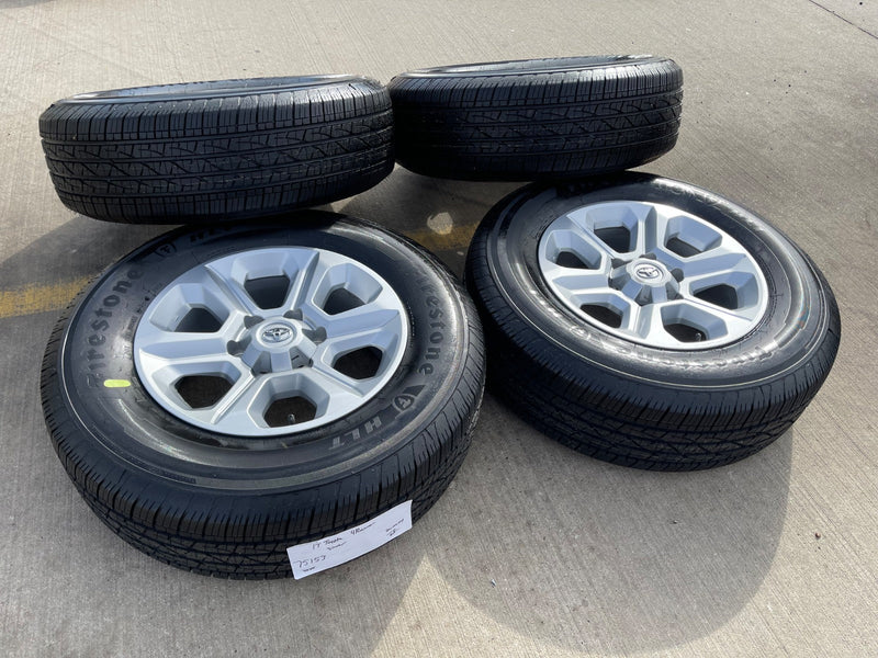 17" 4Runner Toyota Tacoma OEM wheels rims 75153 FJ FIRESTONE Texas Truck Tire
