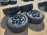 18" Ford Ranger Bronco wheels rims 95213 tires 2022 2023 2024 2025 33" Texas Truck Tire