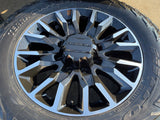 20" GMC Sierra Chevy Silverado 2500 3500 OEM Replica wheels rims NITRO 34" NEW Texas Truck Tire