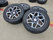 20" GMC Sierra Yukon AT4 Tahoe Silverado OEM wheels rims 95369 TOYO A/T2 Texas Truck Tire