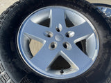 17" Jeep Gladiator OEM wheels rims 9074 Wrangler Kenda Klever A/T Texas Truck Tire