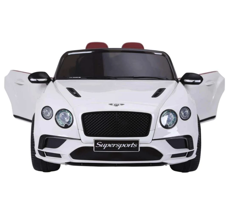 12V Bentley Continental Supersports Electric SUV Ride On Toy Car Black and Red