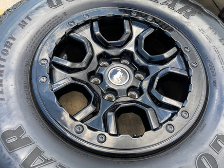 17" Ford Bronco SASQUATCH wheels rims BEADLOCK 10388 Ranger Texas Truck Tire