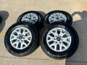 17" Toyota Tacoma 4Runner TRD OEM 94254 10637 wheels rims 2025 2026 GOODYEAR NEW Texas Truck Tire