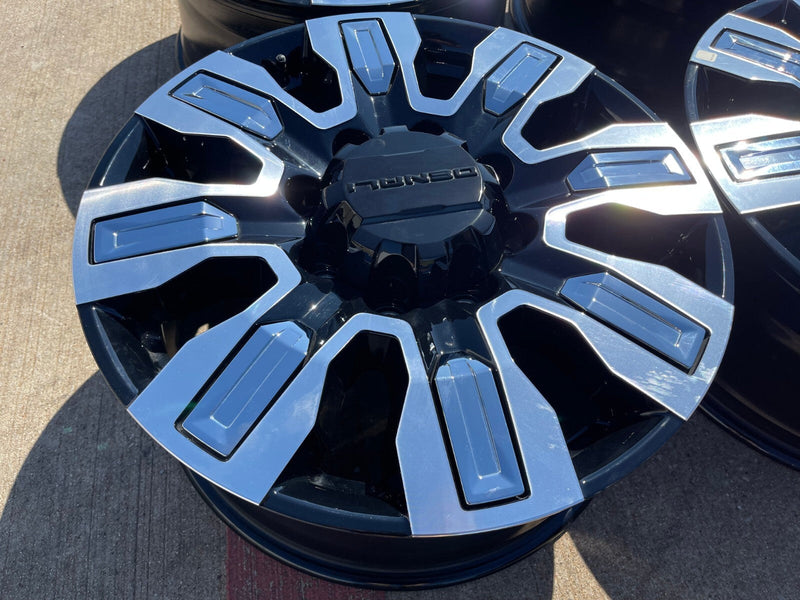 20" Chevy Silverado ULTIMATE 2500 3500 OEM 5958 14138 wheels rims 2025 2026 NEW Texas Truck Tire