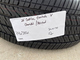 22" Cadillac Escalade V V600 Platinum OEM wheels rims 2023 2024 2025 2026 NEW Texas Truck Tire