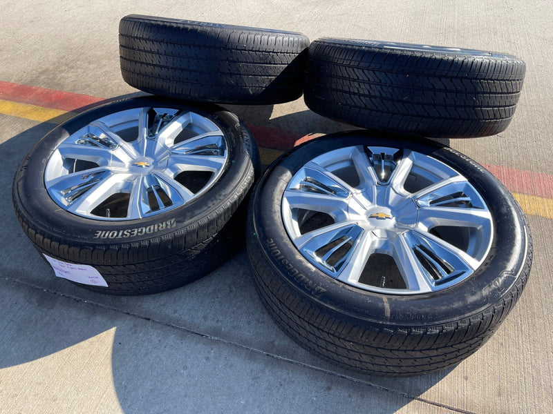 22" Chevy Tahoe RST Premier OEM wheels rims 14046 96951 Silverado Suburban Texas Truck Tire