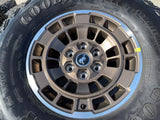 17" Ford Bronco HERITAGE Edition wheels rims BRONZE GOODYEAR 35" Texas Truck Tire