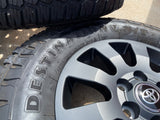 18" Toyota Land Cruiser OEM wheels rims 95952 Tundra Sequoia FIRESTONE X/T Texas Truck Tire