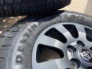 18" Toyota Land Cruiser OEM wheels rims 95952 Tundra Sequoia FIRESTONE X/T Texas Truck Tire