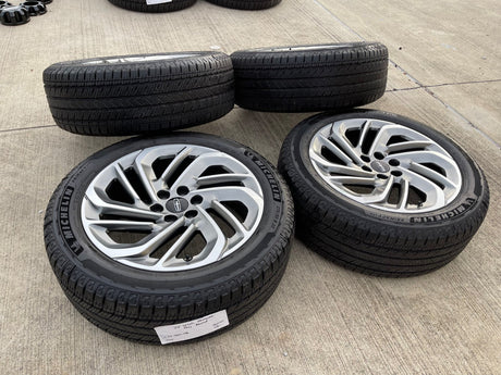 22" Lincoln Navigator OEM 94225 rims wheels BLACK LABEL 2025 2026 MICHELIN Texas Truck Tire