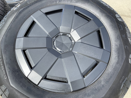 (1) 20" Tesla Cyber Truck OEM 94166 wheel rim spare 2024 2025 2026 Cybertruck Texas Truck Tire