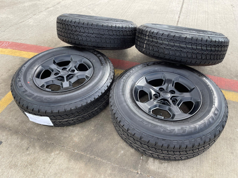 17" Jeep Wrangler Gladiator RUBICON OEM 9236 wheels rims DISCOUNTED Texas Truck Tire