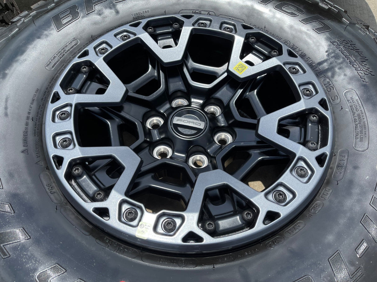17" Ford F-150 Raptor R OEM BEADLOCK rims wheels 2024 2025 2026 BFG NEW Texas Truck Tire