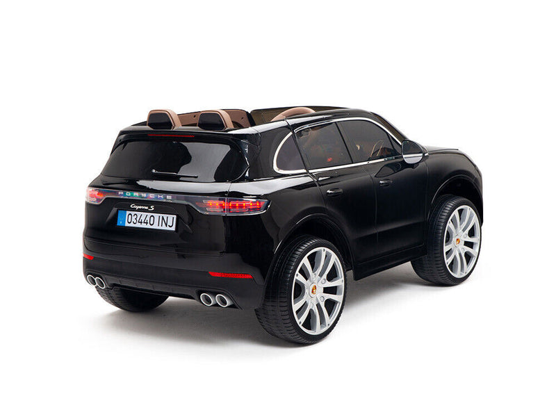 12V Electric Porsche Cayenne Children's Ride-on Car with EVA Rubber Tires