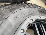 20" Ford F-250 F-350 ROUSH OEM rims wheels tires 35" Texas Truck Tire