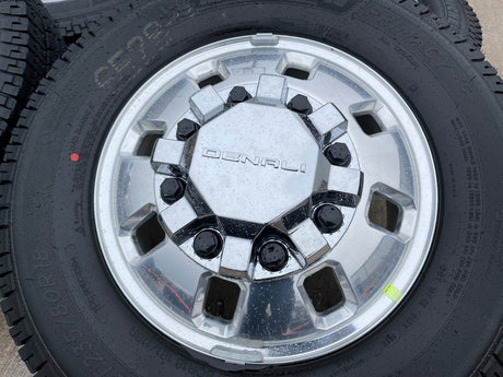 18" GMC Sierra 3500 DENALI Dually rims wheels OEM 8x210 2025 2026 MICHELIN NEW Texas Truck Tire