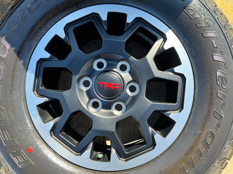 17" Toyota Tacoma 4Runner TRD OEM 10638 wheels rims 2024 2025 2026 BFG NEW Texas Truck Tire