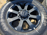 20" Dodge Ram 2500 3500 LARAMIE OEM 2700 wheels rims 2023 2024 2025 2026 NEW Texas Truck Tire