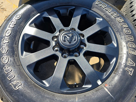 20" Dodge Ram 2500 3500 LARAMIE OEM 2700 wheels rims 2023 2024 2025 2026 NEW Texas Truck Tire