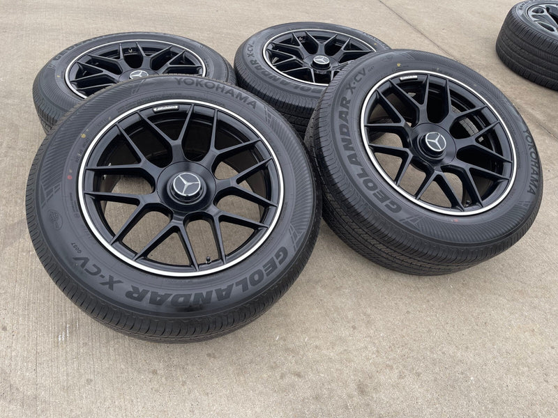 20" Mercedes G Wagon G63 AMG OEM Replica wheels rims tires Texas Truck Tire