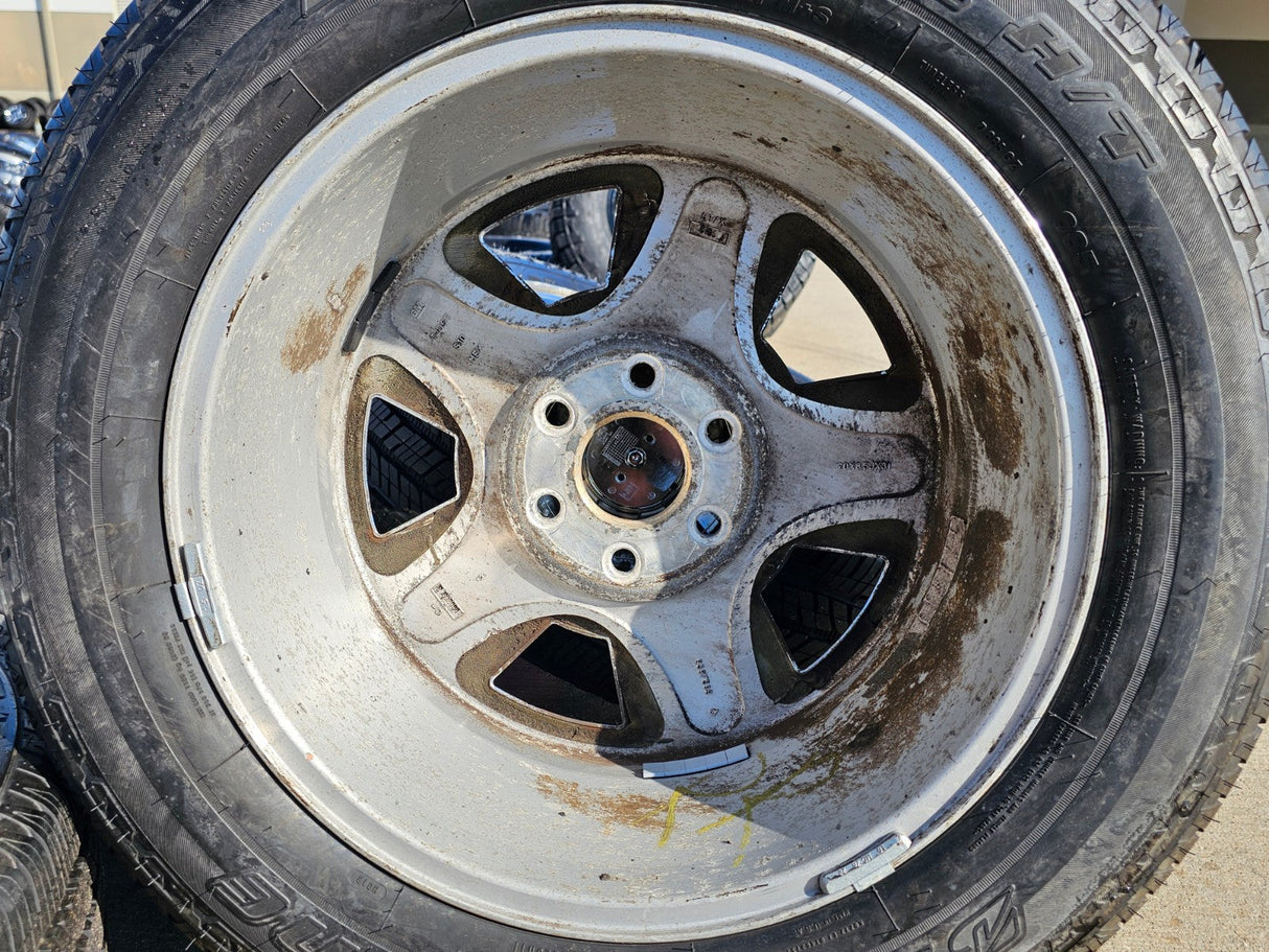 20" Chevy Silverado Tahoe Suburban chrome OEM 5416 wheels rims tires Texas Truck Tire